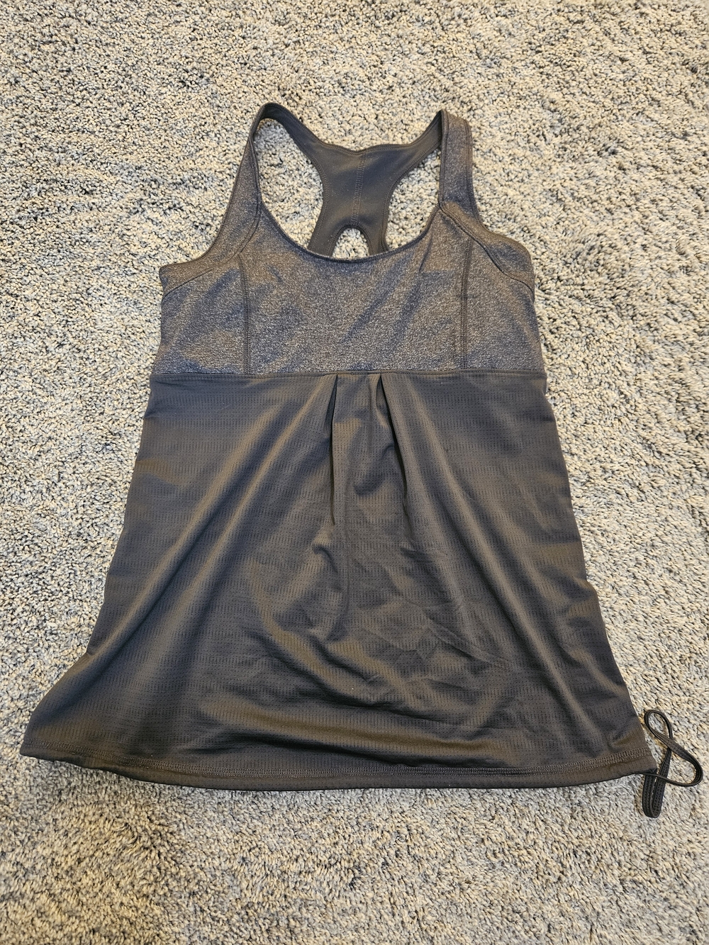 Old Navy Dark Charcoal Racerback Sports Tank